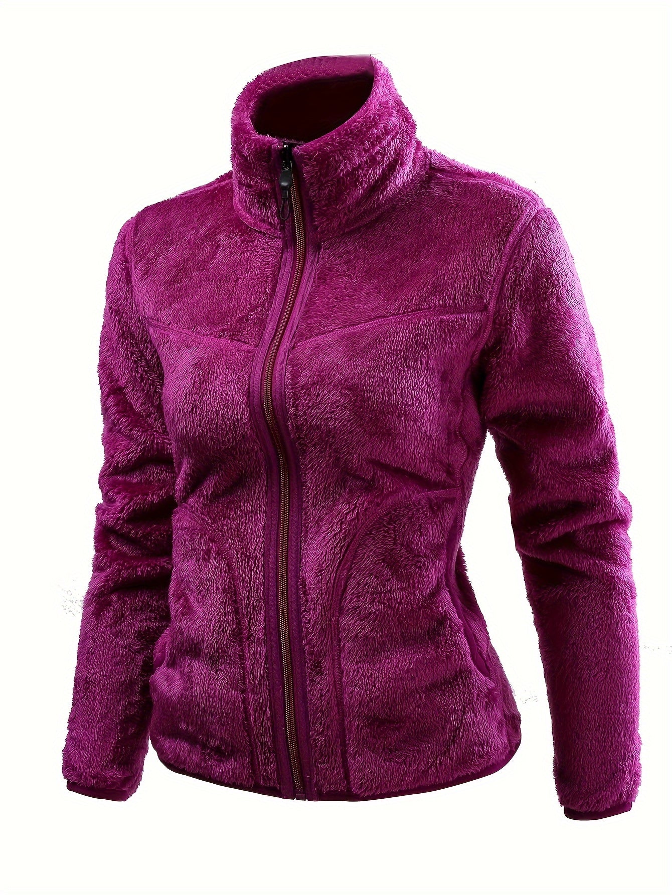 Double Sided Fleece Anti-Static Warm Jacket Women's Sportswear