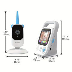 KAWA Baby Monitor 2K QHD Video Baby Monitor With Camera And Audio