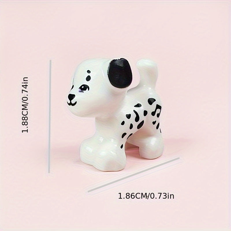 Spotted Dog Pattern Accessories for MOC Building Blocks