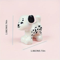Spotted Dog Pattern Accessories for MOC Building Blocks