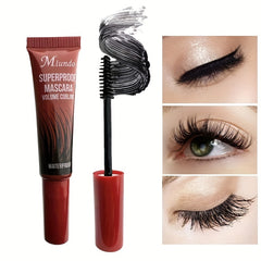 Waterproof Volumizing 4D Mascara Thick Curling Lengthening Smudge Proof