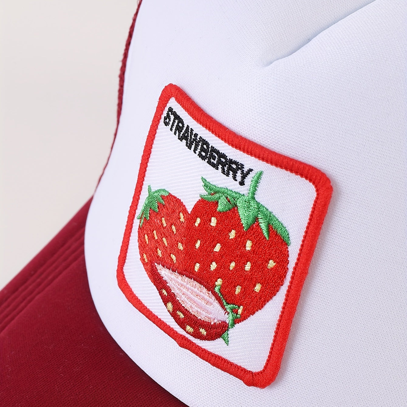 Fruit Patch Trucker Hat Sunshade Baseball Cap for Women