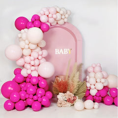 40pcs Rose Red Latex Balloons Wedding Birthday Anniversary Graduation Decor