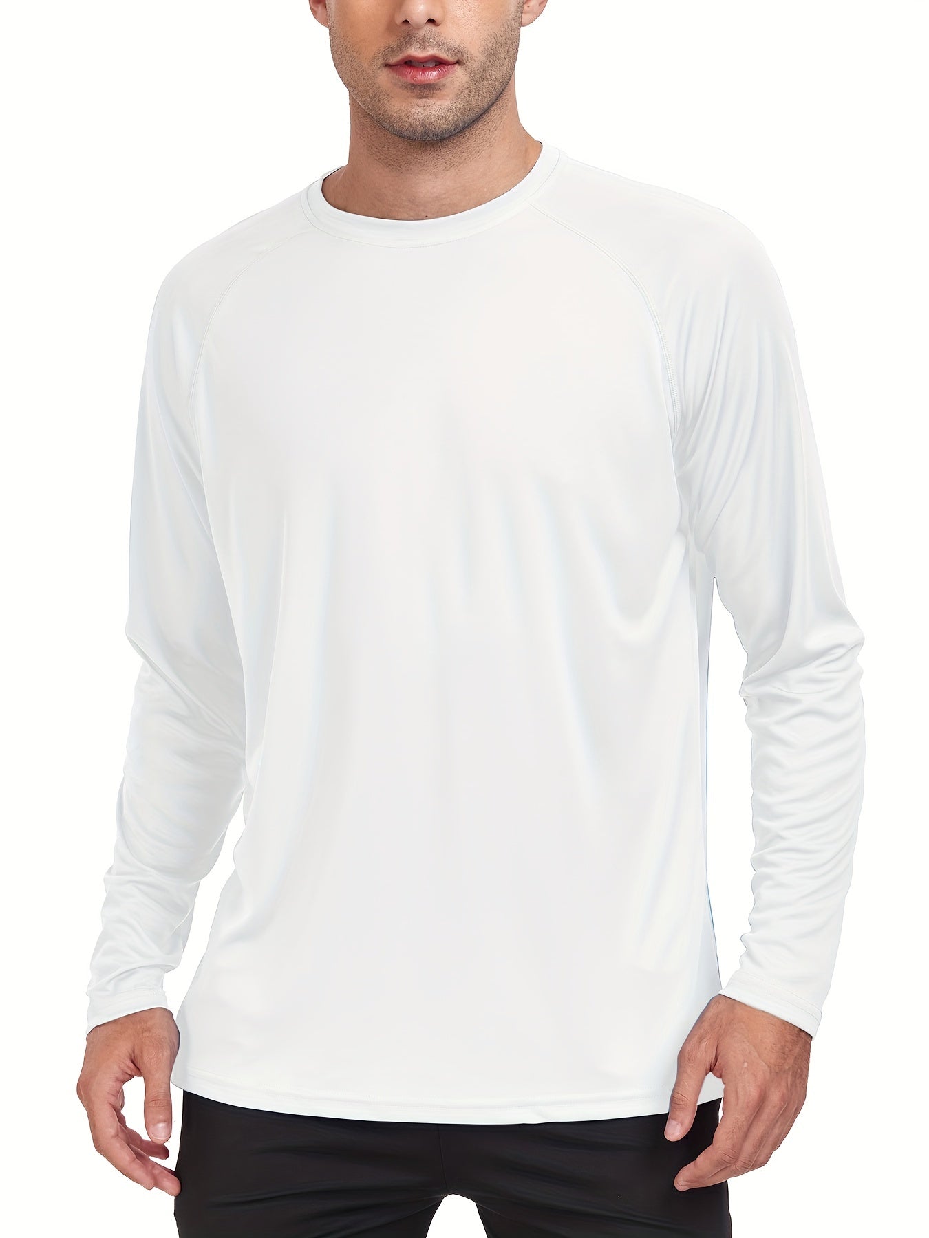 Men's UPF50 Sun Protection T-shirt Quick Dry Long Sleeves