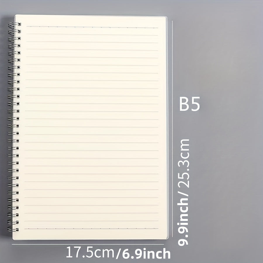 Coil Notebook Horizontal Line Grid Dot Matrix Blank Small Fresh Notebook