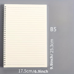 Coil Notebook Horizontal Line Grid Dot Matrix Blank Small Fresh Notebook
