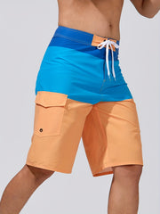 Men's Quick Dry Hawaiian Board Shorts With Pockets for Beach Pool Outdoor