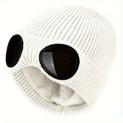 Windproof Warm Knitted Ski Hat Autumn Winter Outdoor Cap