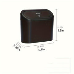 Car Door Side Storage Bin Hanging Storage Bin With Lid Seat Back Storage Box