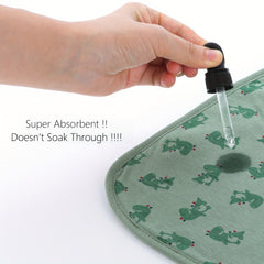 Soft & Absorbent Unisex Burp Cloth & Bib Sets - 3 Pack