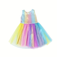 Colorful Skirt Lace Dress Swimsuit Set for 18" Girl Doll
