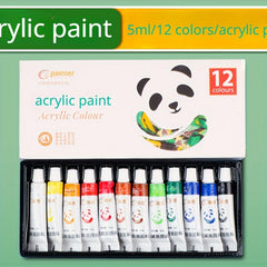 12ml Acrylic Painting Pigment Set 36 Colors for DIY Hand Painted Wall Painting