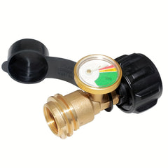 2pcs Propane Tank Gauge Level Indicator Leak Detector Gas Pressure Meter