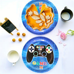 40pcs Video Game Birthday Party Tableware Set Gaming Happy Birthday Supplies