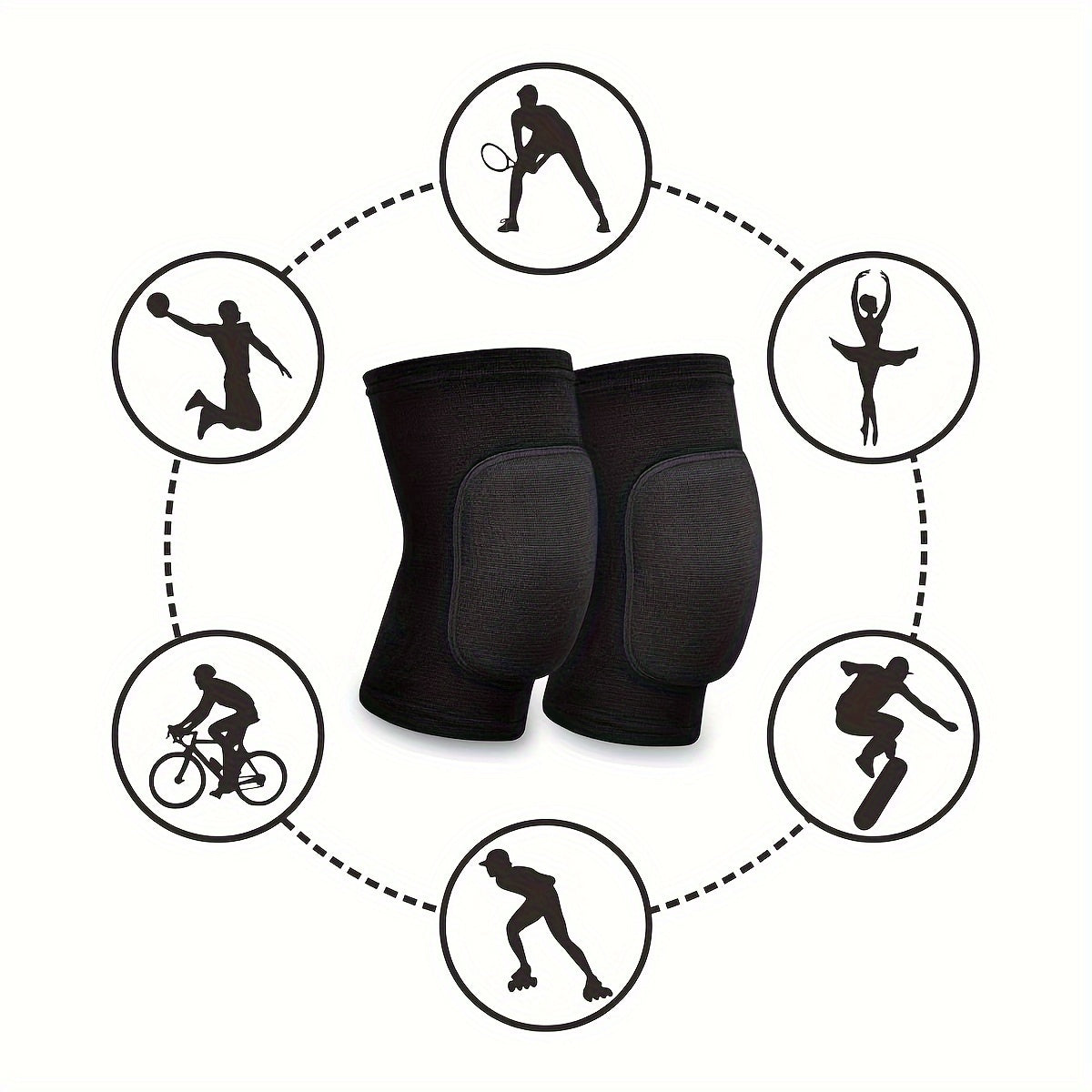 Volleyball Dance Anti-collision Thickened Knee Pads