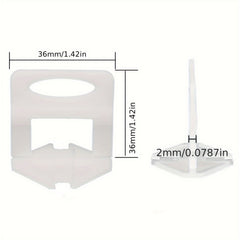 500pcs Tile Leveling Clips 1.5mm 2mm 3mm