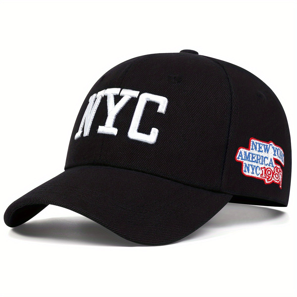 Letter Embroidered Baseball Cap Outdoor Sun Hat