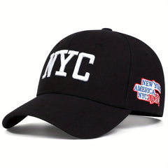 Letter Embroidered Baseball Cap Outdoor Sun Hat