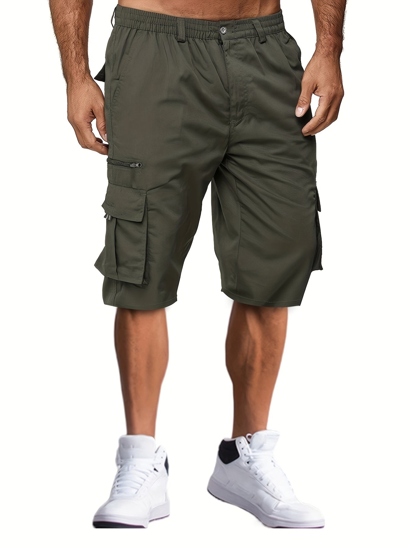 Men's Loose Fit Cargo Shorts Summer Casual Pockets