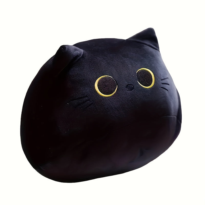 Grey Cat Throw Pillow Plush Doll Gift Decoration Doll