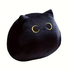 Grey Cat Throw Pillow Plush Doll Gift Decoration Doll