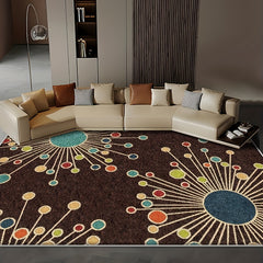 Large Geometric Indoor Outdoor Area Rug for Living Room Bedroom