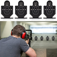 4pcs Aluminum Alloy Target for Outdoor Entertainment and Party