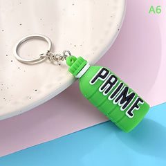 Drink Bottle Keychain Water Bottle Keyring Bag Pendant