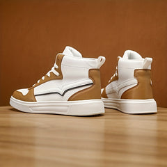 Men's High Top Skate Shoes Wear resistant Non Slip Casual Shoes