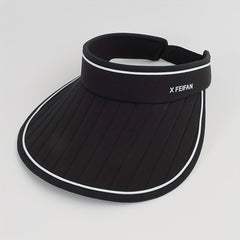 Wide Brim Ponytail Visor Hat UV Protection Sun Hat