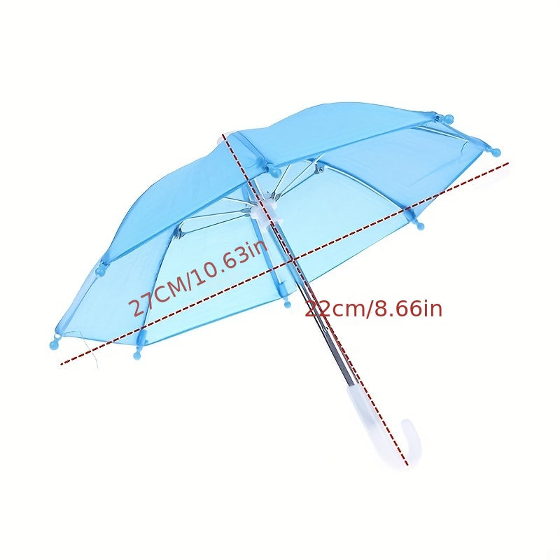 Colorful Umbrellas Doll Rain Gear 18in Doll Girls Accessories