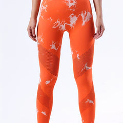 Tie Dye High Waist Sports Leggings Butt Lifting Yoga Pants