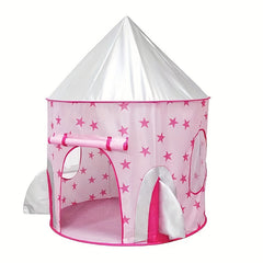 3pcs Indoor Rocket Castle Play Tent Toy House Bed Baby Birthday Gift