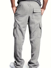 Classic Cargo Pants Men's Soft Drawstring Joggers