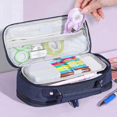 Large Capacity Multifunctional Pen Bag for School Students