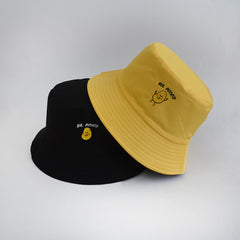 Vegetable Embroidery Fisherman Hat Women's Summer Outdoor Sunshade