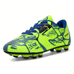 Boys' Non Slip Soccer Cleat w/ Spikes Outdoor Breathable Shoes