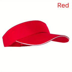 Unisex Summer Visor Hat Lightweight Casual Adjustable Sport Golf Tennis Cap