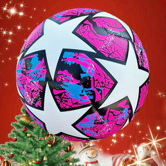 Standard Size 5 Machine Stitched Football PU Training Soccer Balls