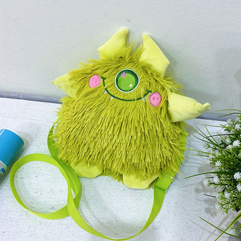 Cartoon Plush Doll Messenger Bag Shoulder Bag Holiday Gift For Girls