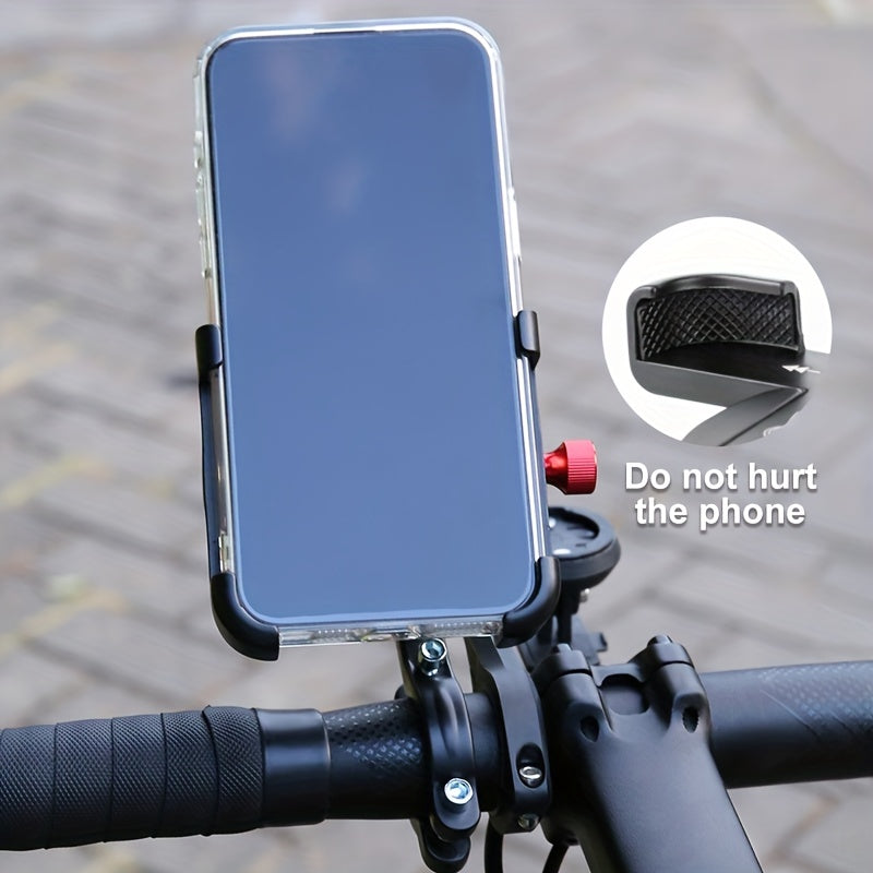 Universal Non Slip Bike Handlebar Phone Mount Clip