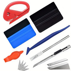 22pcs Car Window Tinting Tools Kit Professional Wrap Set Squeegee Cutter Trim