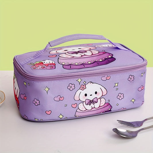 Cartoon Insulated Bag Portable Aluminum Foil Cooler Bag