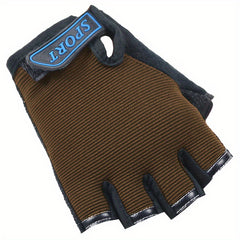 Kids Cartoon Half Section Outdoor Sports Gloves