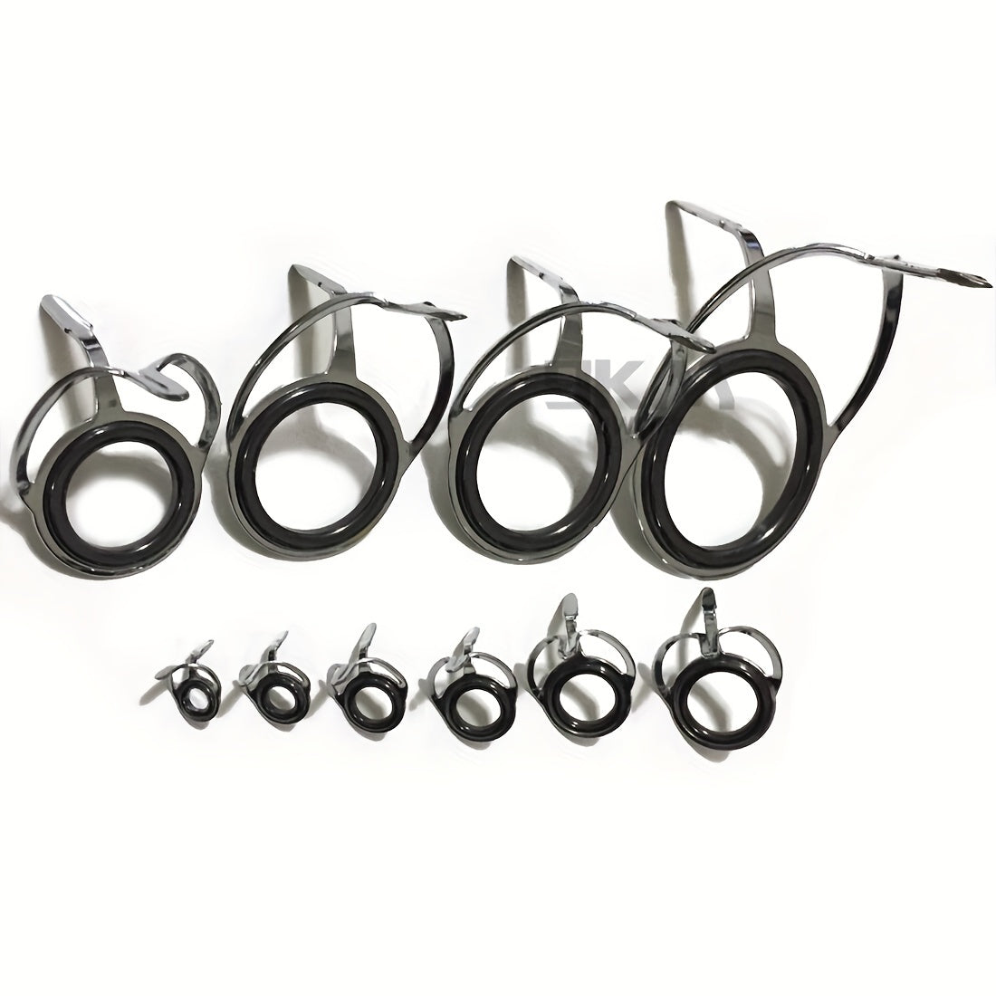 9Pcs 4mm 28mm Stainless Steel Rod Repair Kit for Fishing Rod Building