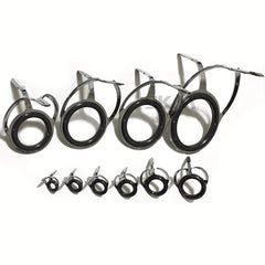 9Pcs 4mm 28mm Stainless Steel Rod Repair Kit for Fishing Rod Building