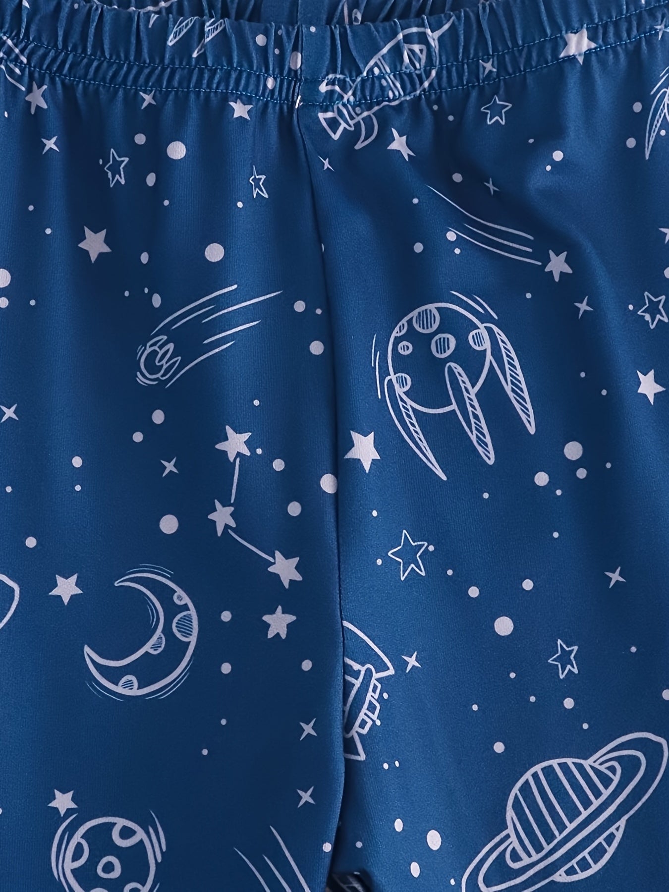 Boys Astronaut 2 pcs Pajamas Set Long Sleeve Top & Pants