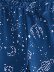 Boys Astronaut 2 pcs Pajamas Set Long Sleeve Top & Pants
