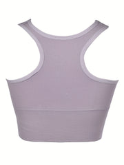 Seamless Wireless Sports Bra Push Up Running Workout Bra
