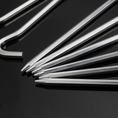 10pcs Tent Nails 7 Inch Garden Camping Awnings Nails